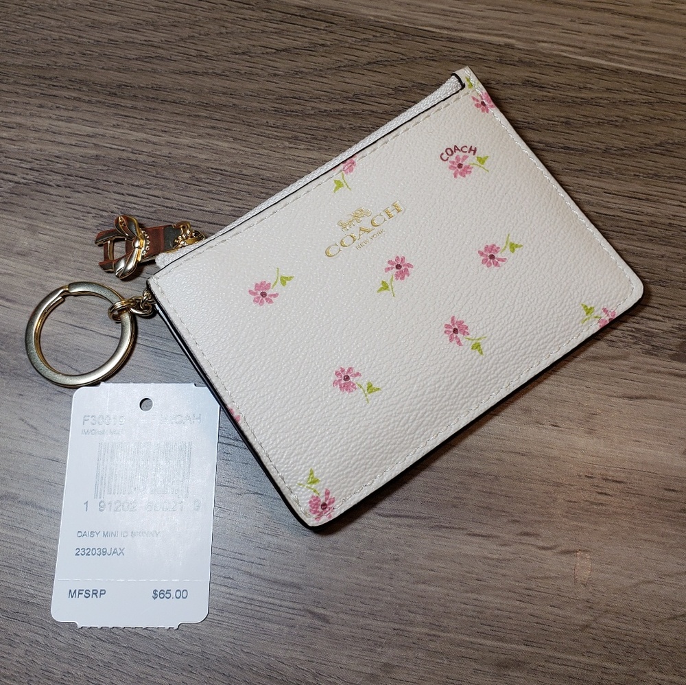 Authentic Coach Daisy ID Card Holder